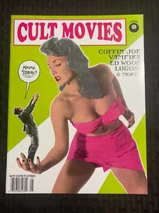 1994 CULT MOVIES Magazine #8 FVF 7.0 Vampira / Ed Wood / Bela Lugosi - Picture 1 of 3