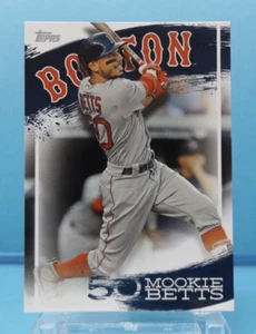 2019 Topps #MB-29 - Mookie Betts - Boston Red Sox - Near Mint - Picture 1 of 2