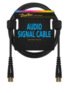MIDI Kabel 9m DIN 5-polig Stecker auf Stecker AC-300-900 schwarz Musik Kabel Neu - Bild 1 von 1