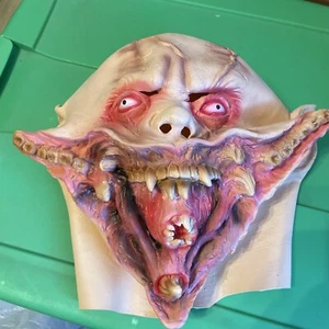 Exploded Jaw Latex Mask Halloween,  Horror - Picture 1 of 8