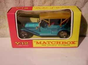 Matchbox Lesney - Models of Yesteryear Y-12 1909 THOMAS FLYABOUT (NIB) - Picture 1 of 3