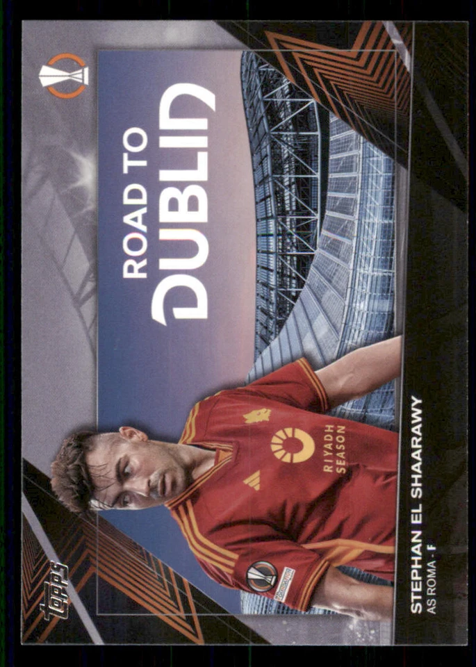 2023-24 Topps UEFA Club Competitions Road to the Final #RF3 Stephan El Shaarawy - Image 1 of 2
