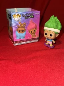Funko Mystery Minis Good Luck Trolls Green Hair Skateboard Troll - Bild 1 von 4