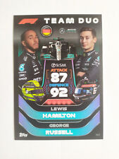F1 Topps Turbo Attax 2022 Trading Card Team Duo Hamilton Russell