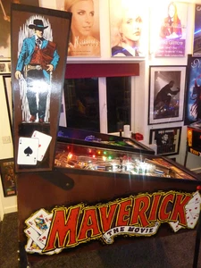 Maverick The Movie pinball machine. - Picture 1 of 9