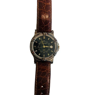 Водонепроницаемые и ударопрочные наручные часы Hugo Maxx Eurodesign позолота 18 карат 48641 - Изображение 1 из 4