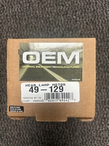 Headlight Motor Left Cardone 49-129 Reman fits 2000 Chevrolet Corvette - Picture 1 of 4