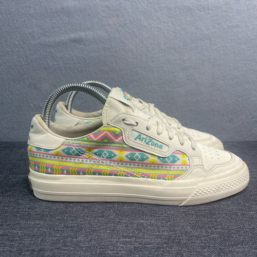 Sneaker Adidas Continental Vulc ghiaccio con limone unisex bambini multicolore 5