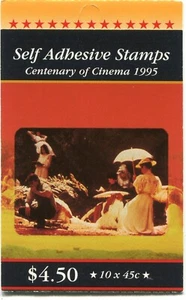 1995 Centenary of Cinema - Stamp booklet Barcode 272678 - Picture 1 of 3