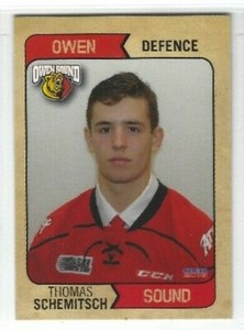 2015-16 Owen Sound Attack (OHL) Thomas Schemitsch (Malmö Redhawks)