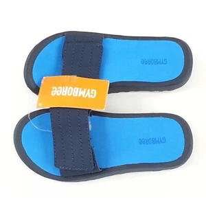 NWT New Gymboree Gymgo Active Slides Flip Flop Sandals Boys Size 13 - Picture 1 of 5