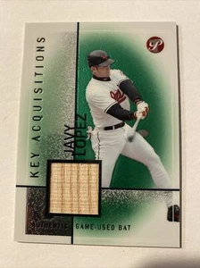 2004 Topps Pristine Key Acquistions KA-JL Javy Lopez Game Used Bay Card Orioles - Picture 1 of 2