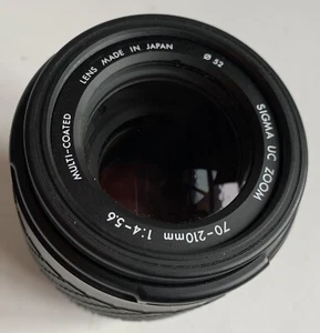 Vintage SIGMA 70-210mm F4-56 *Made in Japan - Picture 1 of 5