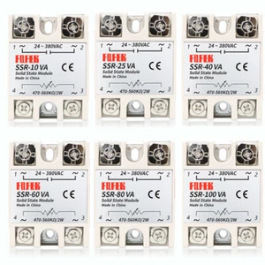 Voltage Regulating Solid State Relay Module SSR-25VA~SSR-100VA 470-560KΩ/2W 1PCS - Picture 1 of 6