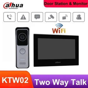 Dahua VTO2311R-WP + VTH2621G-WP Wi-Fi Villa Door Station & IP Indoor Monitor Kit - Picture 1 of 13
