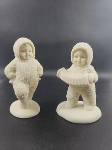 Snowbabies Dancing To A Tune 68080 Dept 56 Retired 2 Of 3 1991-1993 - Picture 1 of 11