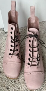 Swedish Hasbeens Grandma Plateau Dirty Pink 37 New Rare - Picture 1 of 5
