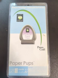 NEW Cricut Cartridge Paper Pups Dogs New In Box David Walker Studios - Picture 1 of 2