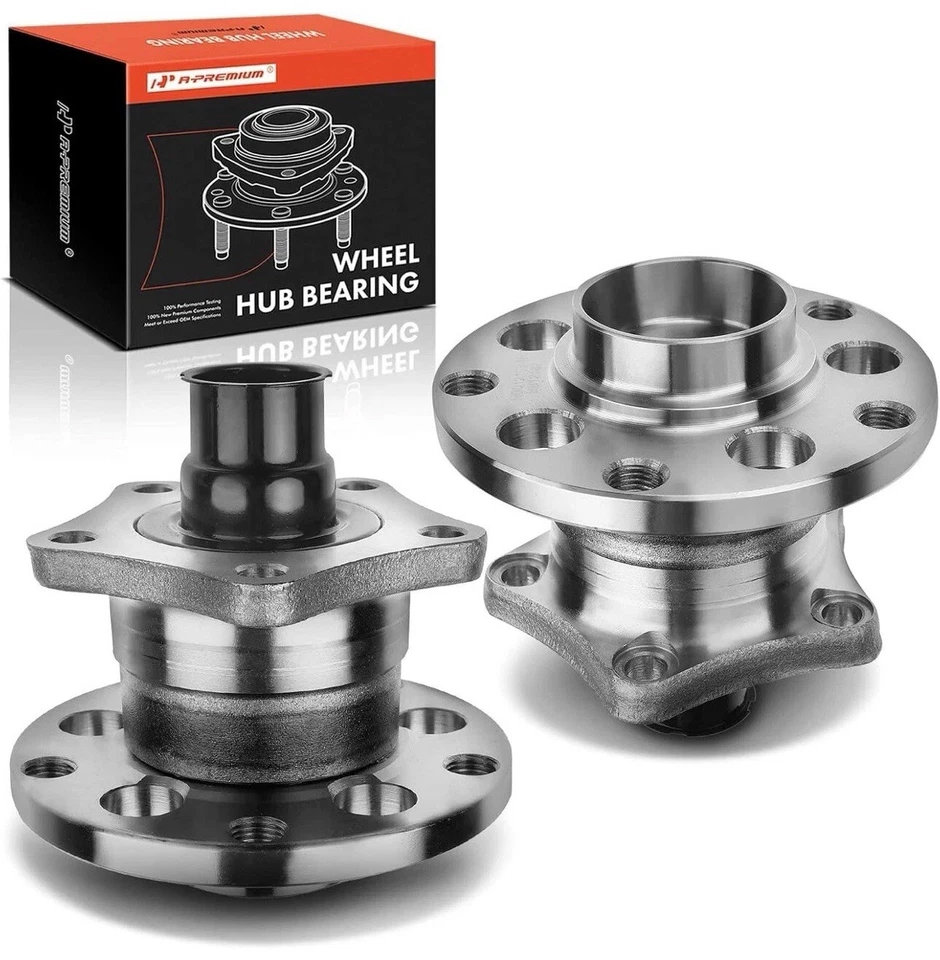 2x Conjunto de cojinete de cubo de rueda trasera para Audi A6 A6 98-04 Volkswagen Quattro 98-05 Foto 1 de 4