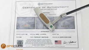 BETTINARDI BB1 SPRING CLASSIC LIMITED RUN MASTERS PUTTER Fujikura Shaft & COA - Picture 1 of 7