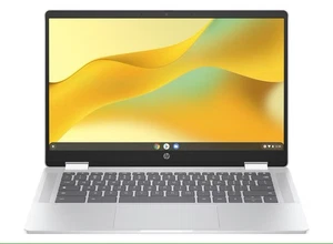 HP Chromebook x360 14b-cd0008ca 14" Intel N100 4GB 128GB UFS Chrome OS Laptop SL - Picture 1 of 7