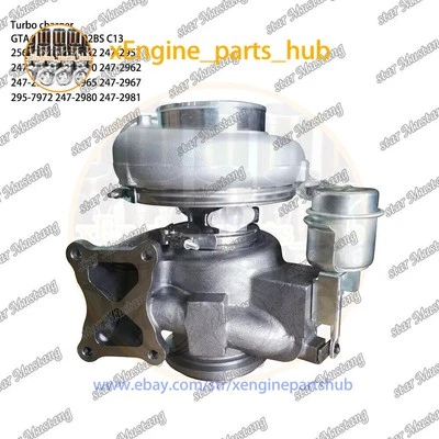 GTA4502S GT4502BS C13 Turbo charger 256-7737 295-7952 247-2957 For Caterpillar - Image 1 of 4