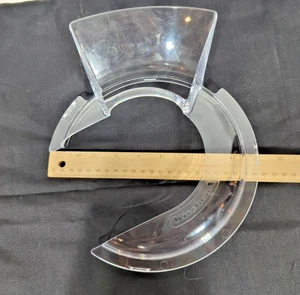 4.5-5QT Bowl Pouring Shield Tilt Head Kitchen Aid Stand Mixer Replacement 9" OD - Picture 1 of 8