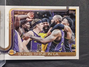 Showtime! Los Angeles Lakers 2025-26 Topps Basketball #293 - Picture 1 of 2