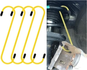 Car Brake Caliper Hooks, Auto Brake Caliper Hangers with Rubber Tips, Universal - Bild 1 von 3