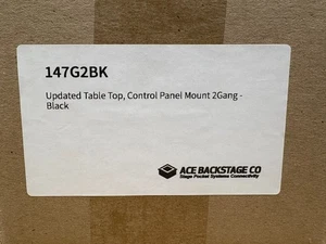 Ace Backstage 147G2BK Table Top Control Panel Mount - Bild 1 von 2