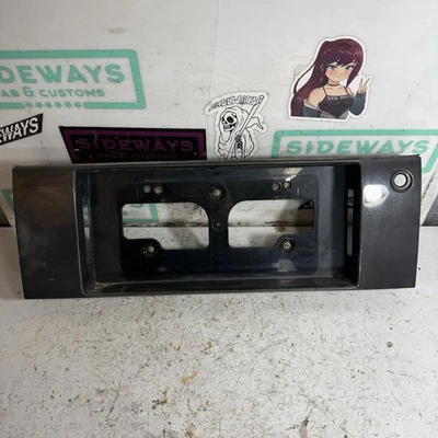 Panel de matrícula FC Mazda RX7 86-88 trasero central trasero adorno cola Foto 1 de 4