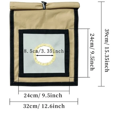 Stove Jack With Rain Flap-Fire Resistant- Tent Camping Wood Stove Standard Size Foto 1 de 4