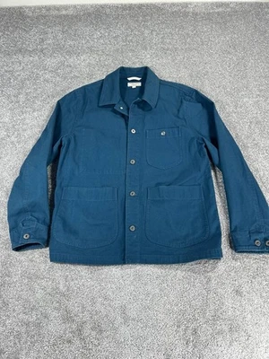 Abrigo Wallace And Barnes Chore Para Hombre Grande Azul Denim Foto 1 de 4