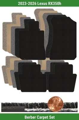 Juego de alfombrillas bereber personalizadas Lloyd para Lexus RX350h 2023-2026 (4 piezas) #VSJ Foto 1 de 4