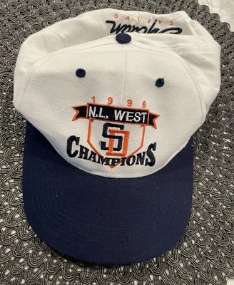 1998 N.L. West San Diego Champions Hat Vintage (New) - Image 1 of 4