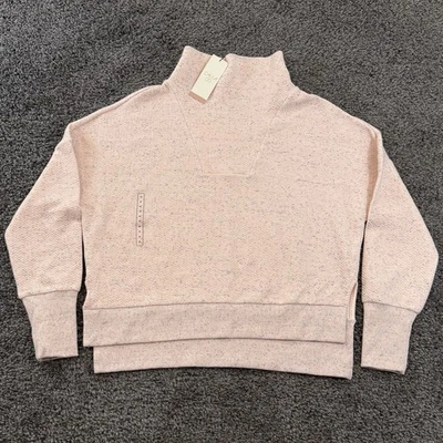 Sudadera Pullover Calia Para Mujer Elevate Espiga Cuello Embudo en Rosa/Gris M Foto 1 de 4
