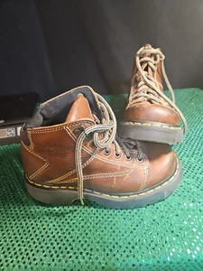 Stivali da uomo Dr. Docs Martens Doc 8A07 stringati Air Wair Punk Grunge taglia UK 3 US 4@9 - Foto 1 di 14