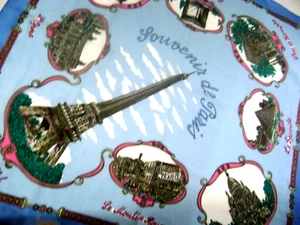 MANTÓN MUJER "LOUVENIS de PARIS" Azul - Imagen 1 de 4