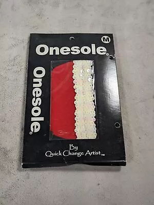 Sapato de viagem Onesole intercambiável vermelho com lantejoulas - Médio - Imagem 1 de 2