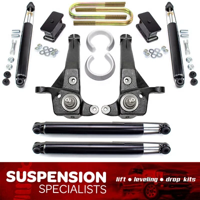 6" Front 4" Rear Lift Leveling Kit w/ Coil Spacers For 2001-2011 Ford Ranger 2WD Foto 1 de 4