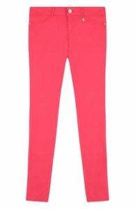 PINK PANTS FOR GIRLS (SIZE: 8A/10A/12A) "ARMANI JUNIOR" 6Y3J32 3N04Z (-50%) - Picture 1 of 1