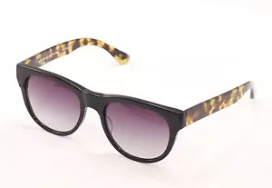 Auténticas gafas de sol Sama Marlowe Japón negras tortuga lentes degradado plástico - Imagen 1 de 6