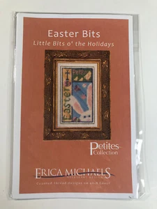 Erica Michaels Petites Collection Easter Bits Cross Stitch Pattern New - Picture 1 of 3