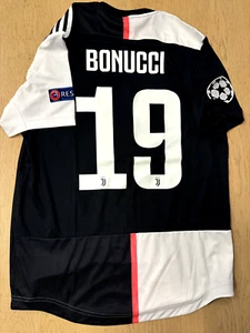 Maglia Juventus Bonucci match worn issued shirt Bonucci #19 Adidas 7 preparata - Foto 1 di 9