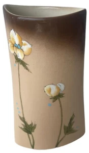 Barbara Baatz MCM Vase USA Art Pottery Blossom Signed Minimalist - Picture 1 of 23