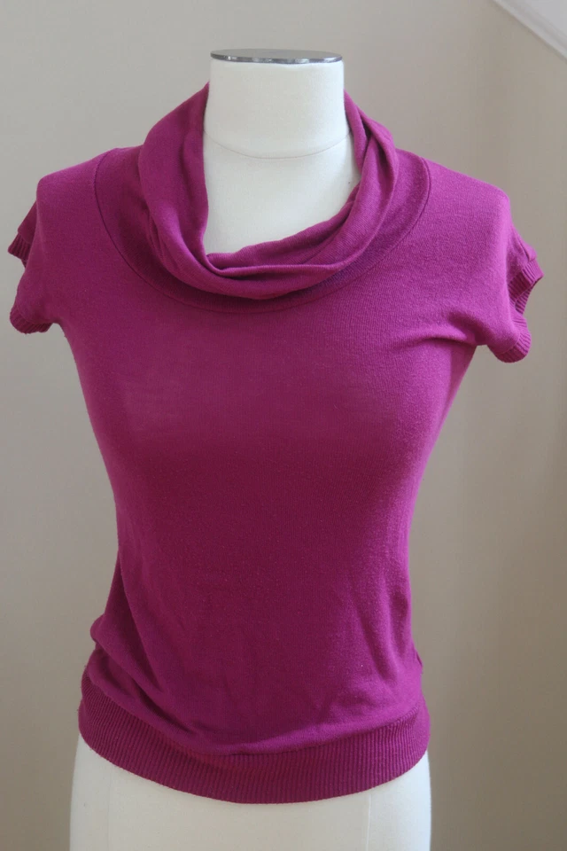 GIRLS BOUTIQUE * POOF * SHORT-SLEEVE SWEATER ~ EUC ~ M ~ 10/12 - Image 1 of 1