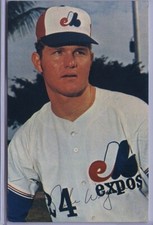 1969 Montreal Expos Team Issued Postcard #5 Mike Wegener