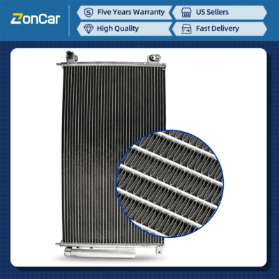 Condensador de aire acondicionado 3086 para 2003 2004 2005 2006 2007 Honda Accord aluminio 2,4 L Foto 1 de 4