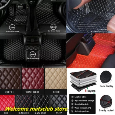 For Cadillac Escalade Car Floor Mats Auto Carpets Waterproof Custom Liners Rugs - Image 1 of 4