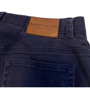 Lauren Jeans Co. Ralph Lauren Womens Size 10 High Rise Blue Indigo Preppy - Picture 1 of 12